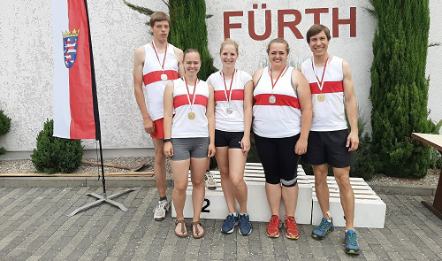 Vier Hessentitel in Fürth