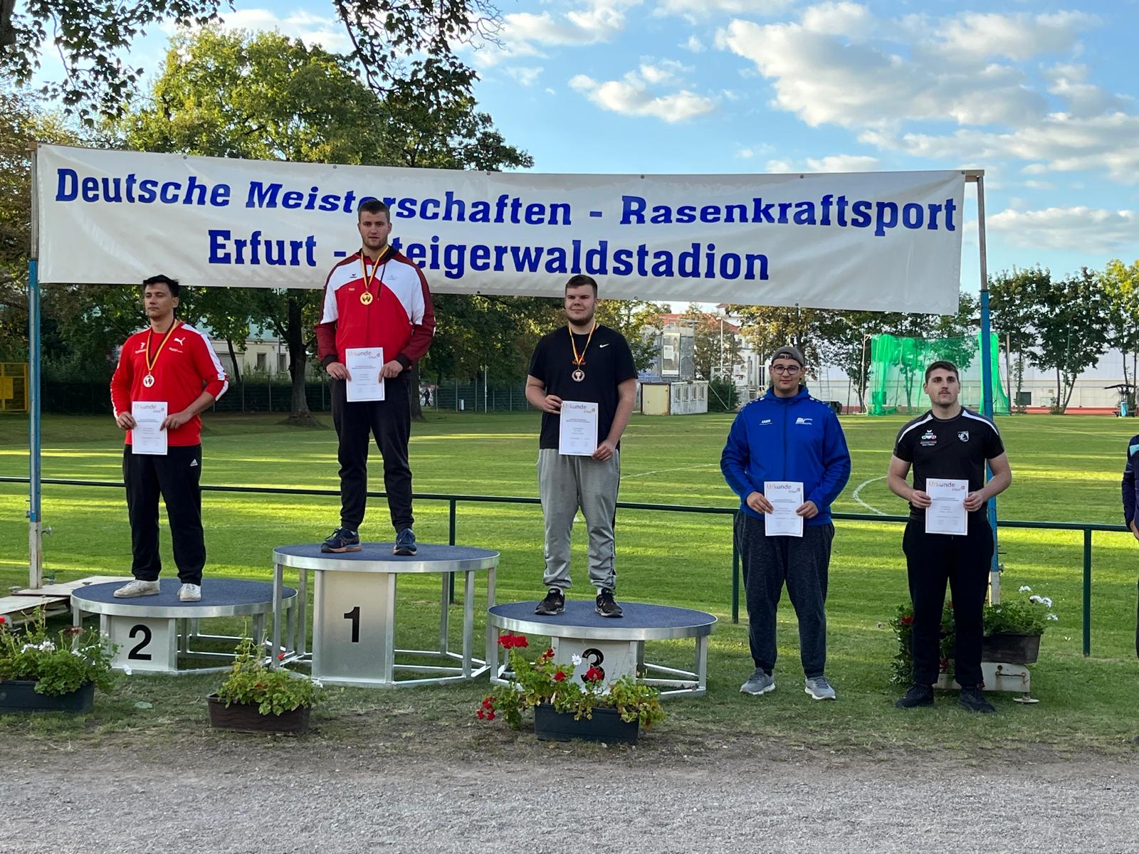 Zwei Titel für Tim Steinfurth bei Deutschen Meisterschaften