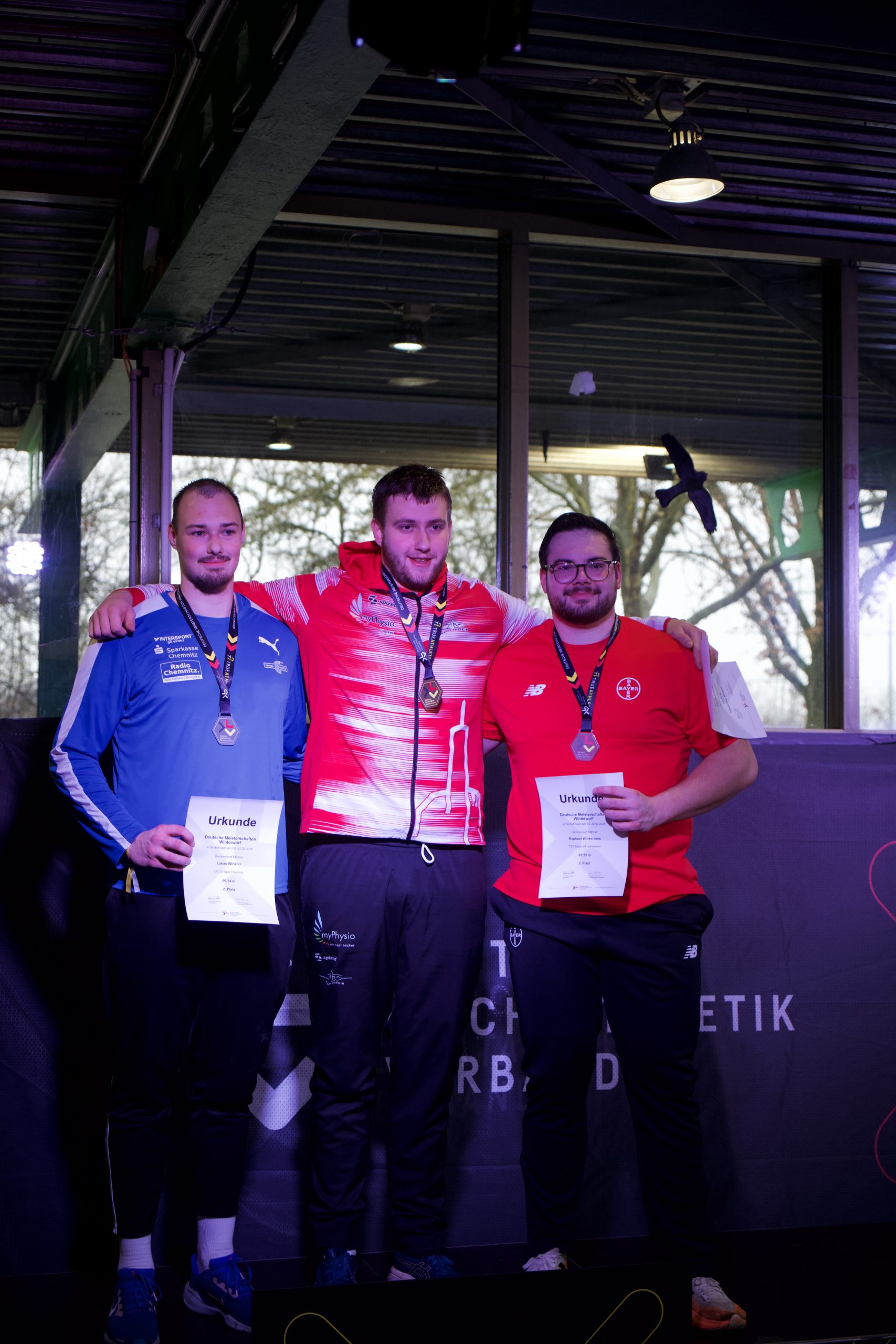 Tim Steinfurth Deutscher Winterwurfmeister der Männer