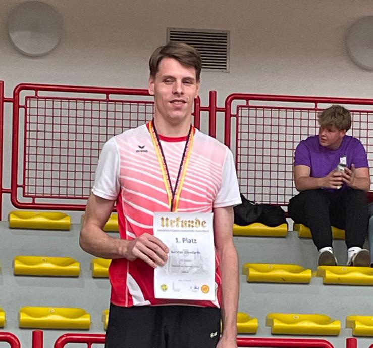 Karsten Steinfurth Deutscher Meister im Steinstoßen